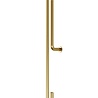 Moebe Moebe Wall Hook Large matt gold Moebe Moebe Wall Hook Large matt gold