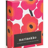 Marimekko Marimekko Set van 20 Unikko kaarten met envelop in doos Marimekko Marimekko Set van 20 Unikko kaarten met envelop in doos