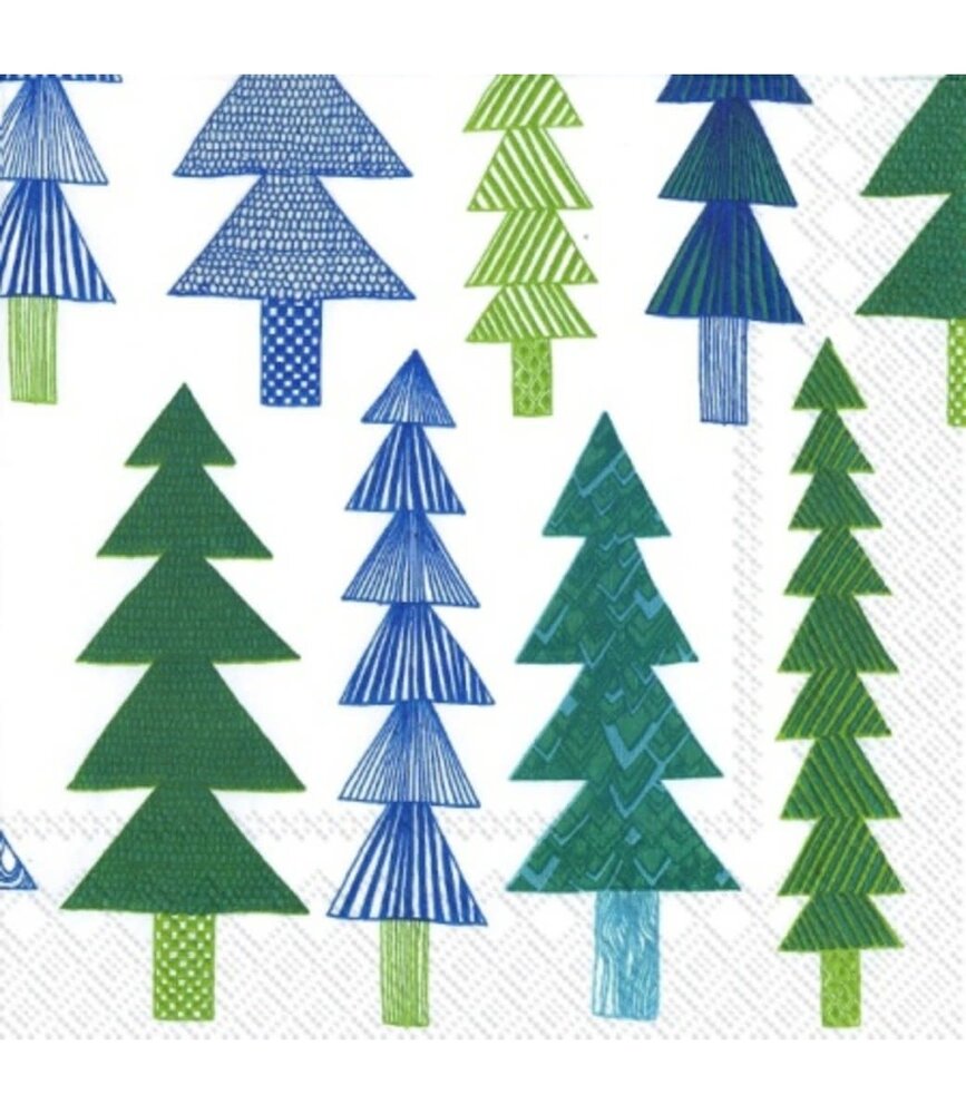 Marimekko Marimekko Kuusikossa Green Paper Napkin 33x33cm Marimekko Marimekko Kuusikossa Green Paper Napkin 33x33cm