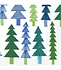 Marimekko Kuusikossa Papieren Servetten 33x33cm groen Marimekko Kuusikossa Papieren Servetten 33x33cm groen
