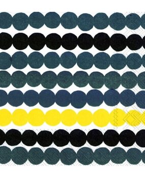 Marimekko Marimekko Räsymatto Yellow Paper Napkin 33x33cm