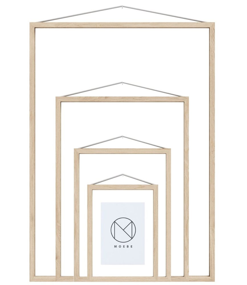 Moebe Moebe Frame Lijst Essenhout in A5, A4, A3 en A2 Moebe Moebe Frame Lijst Essenhout in A5, A4, A3 en A2