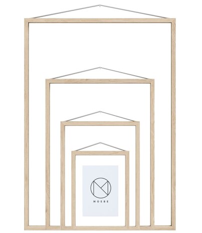 Moebe Moebe Frame Lijst Essenhout in A5, A4, A3 en A2 Moebe Moebe Frame Lijst Essenhout in A5, A4, A3 en A2