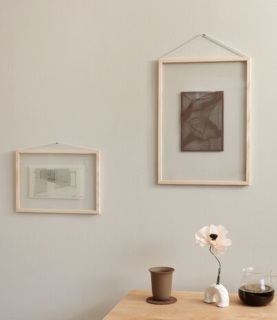 Moebe Moebe Frame Lijst Essenhout in A5, A4, A3 en A2 Moebe Moebe Frame Lijst Essenhout in A5, A4, A3 en A2