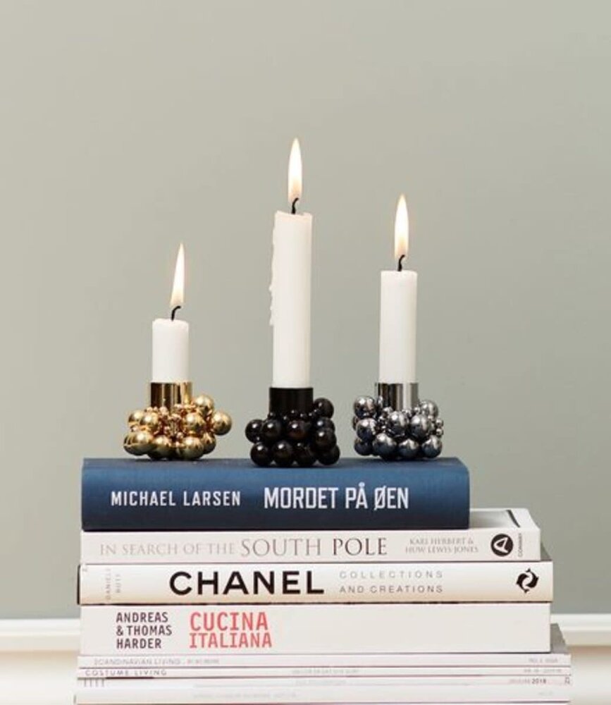 Gejst Gejst Molekyl candle holder chrome Gejst Gejst Molekyl candle holder chrome