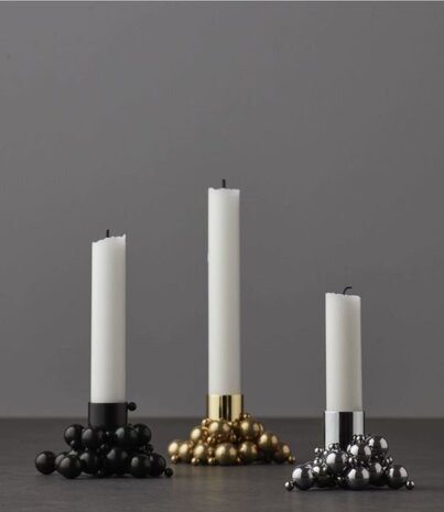 Gejst Gejst Molekyl candle holder chrome Gejst Gejst Molekyl candle holder chrome