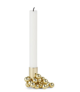 Gejst Gejst Molekyl candle holder brass