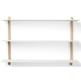 Gejst Gejst NIVO A wall shelf Light oak white Gejst Gejst NIVO A wall shelf Light oak white