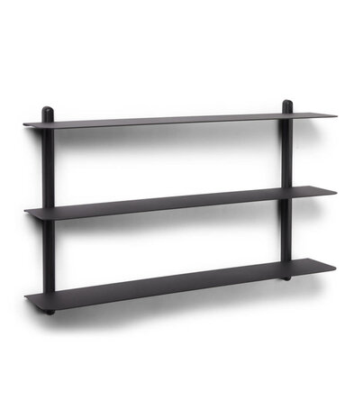 Gejst Gejst NIVO A wall shelf black Gejst Gejst NIVO A wall shelf black