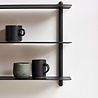 Gejst Gejst NIVO A wall shelf black Gejst Gejst NIVO A wall shelf black