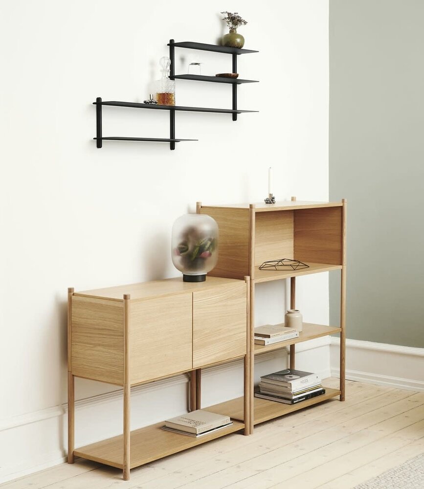 Gejst Gejst NIVO B wall shelf black Gejst Gejst NIVO B wall shelf black