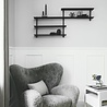 Gejst Gejst NIVO B wall shelf black Gejst Gejst NIVO B wall shelf black