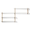 Gejst Gejst NIVO B wall shelf Light oak white Gejst Gejst NIVO B wall shelf Light oak white