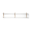 Gejst Gejst NIVO C wall shelf light oak white Gejst Gejst NIVO C wall shelf light oak white