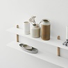 Gejst Gejst NIVO C wall shelf light oak white Gejst Gejst NIVO C wall shelf light oak white