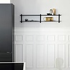 Gejst Gejst NIVO C wall shelf black Gejst Gejst NIVO C wall shelf black