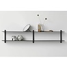 Gejst Gejst NIVO C wall shelf black Gejst Gejst NIVO C wall shelf black