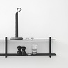 Gejst Gejst NIVO C wall shelf black Gejst Gejst NIVO C wall shelf black