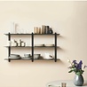 Gejst Gejst NIVO D Large wall shelf black Gejst Gejst NIVO D Large wall shelf black