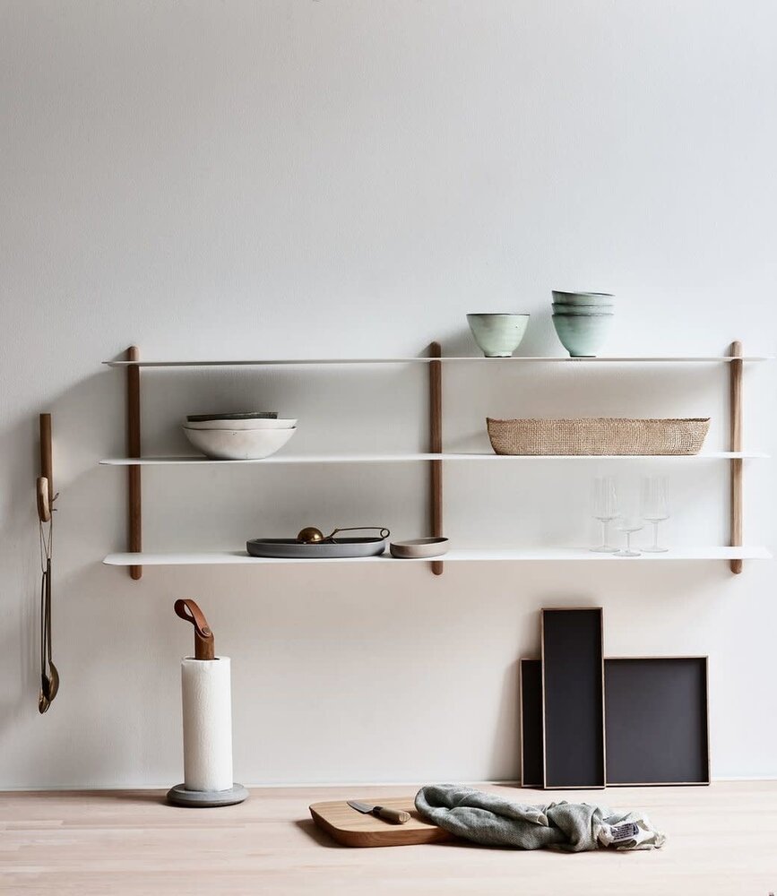 Gejst Gejst NIVO D wall shelf Light Oak white Gejst Gejst NIVO D wall shelf Light Oak white