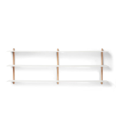 Gejst Gejst NIVO D wall shelf Light Oak white Gejst Gejst NIVO D wall shelf Light Oak white