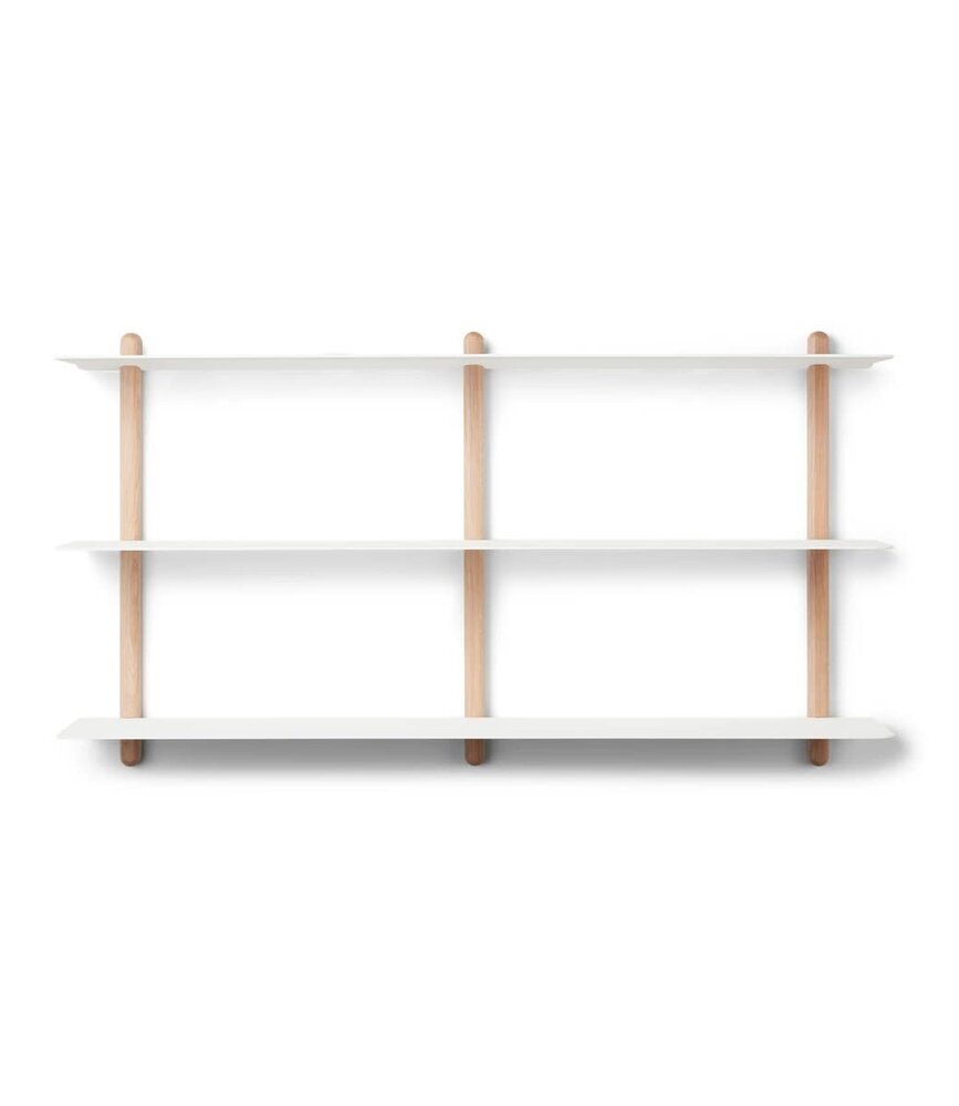 Gejst Gejst NIVO D Large wandrek wit met eiken Gejst Gejst NIVO D Large wandrek wit met eiken