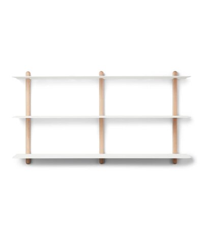 Gejst Gejst NIVO D Large wandrek wit met eiken Gejst Gejst NIVO D Large wandrek wit met eiken