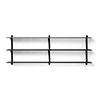 Gejst Gejst NIVO D wall shelf black Gejst Gejst NIVO D wall shelf black