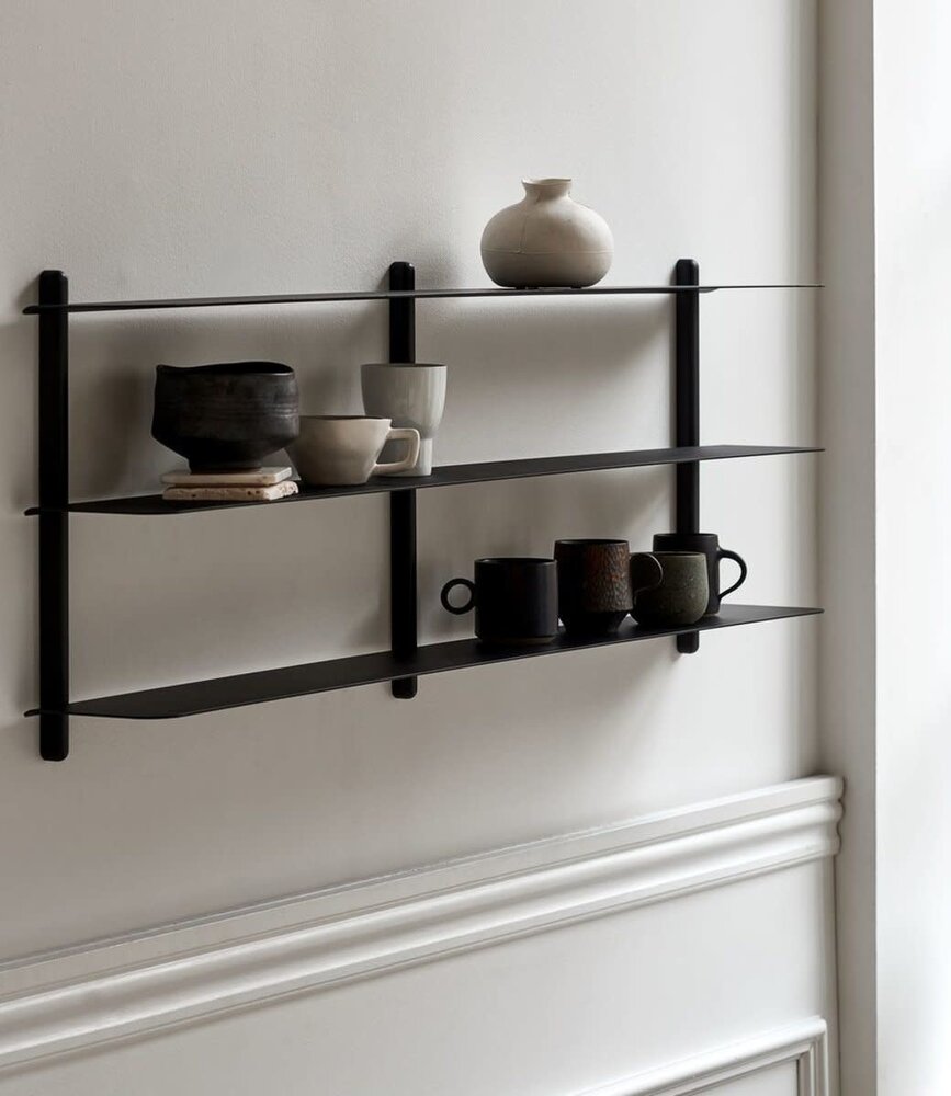 Gejst Gejst NIVO D wall shelf black Gejst Gejst NIVO D wall shelf black