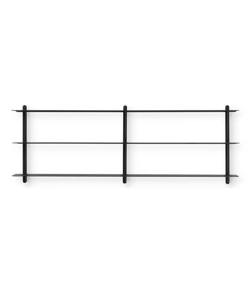 Gejst Gejst NIVO D wall shelf black Gejst Gejst NIVO D wall shelf black