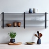 Gejst Gejst NIVO D wall shelf black Gejst Gejst NIVO D wall shelf black