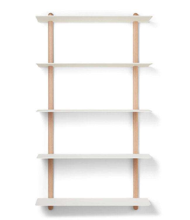 Gejst Gejst NIVO E Large wall shelf light oak white