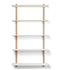 Gejst NIVO E Large wall shelf light oak white Gejst NIVO E Large wall shelf light oak white