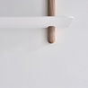 Gejst Gejst NIVO E Large wall shelf light oak white Gejst Gejst NIVO E Large wall shelf light oak white