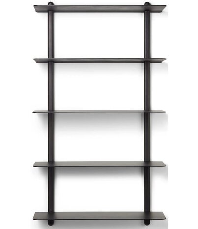 Gejst Gejst NIVO E Large wall shelf black Gejst Gejst NIVO E Large wall shelf black