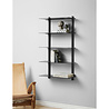 Gejst Gejst NIVO E Large wall shelf black Gejst Gejst NIVO E Large wall shelf black