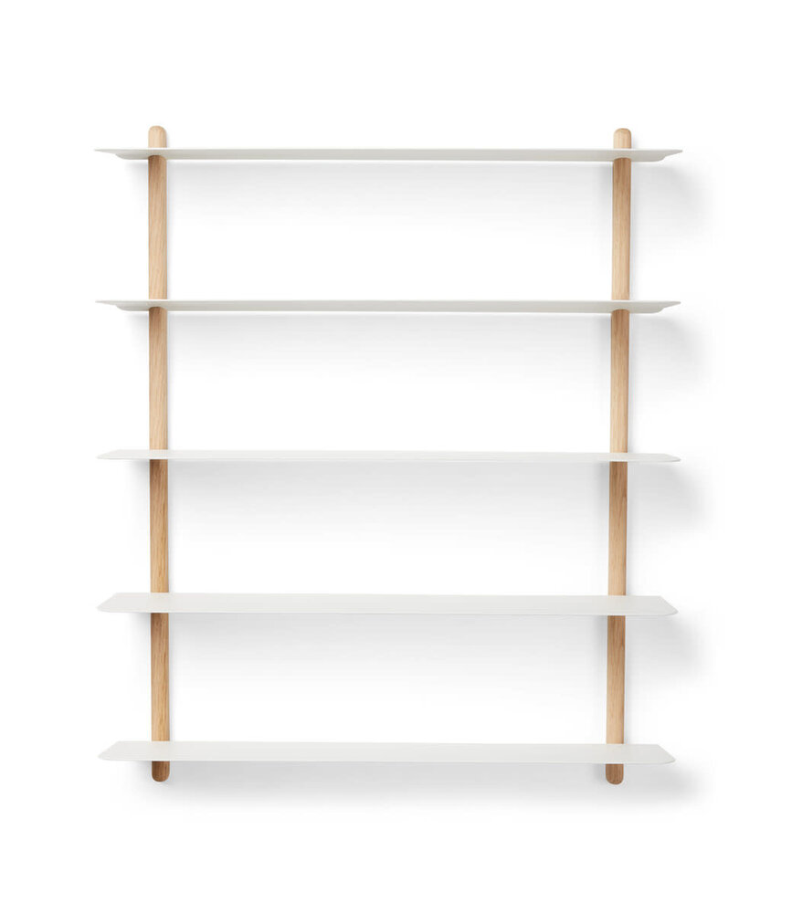 Gejst Gejst NIVO E wall shelf Light oak white Gejst Gejst NIVO E wall shelf Light oak white