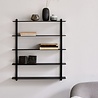 Gejst Gejst NIVO E wall shelf black Gejst Gejst NIVO E wall shelf black