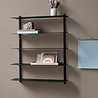 Gejst Gejst NIVO E wall shelf black Gejst Gejst NIVO E wall shelf black