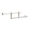 Gejst Gejst NIVO H wall shelf Light Oak white Gejst Gejst NIVO H wall shelf Light Oak white