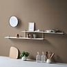 Gejst Gejst NIVO H wall shelf Light Oak white Gejst Gejst NIVO H wall shelf Light Oak white
