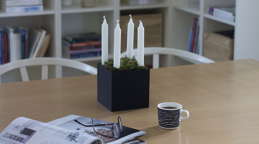 De DIY Adventskandelaar!