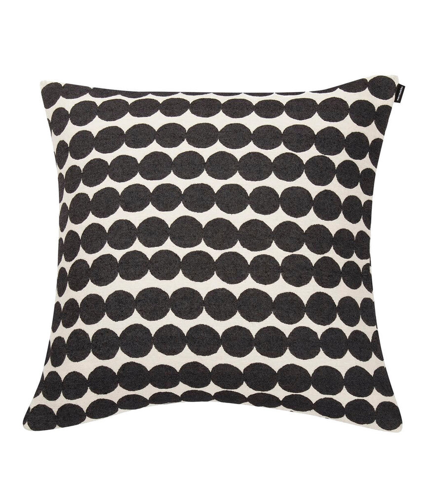 Marimekko Marimekko Räsymatto cushion cover black 50x50cm (excl. cushion insert) Marimekko Marimekko Räsymatto cushion cover black 50x50cm (excl. cushion insert)