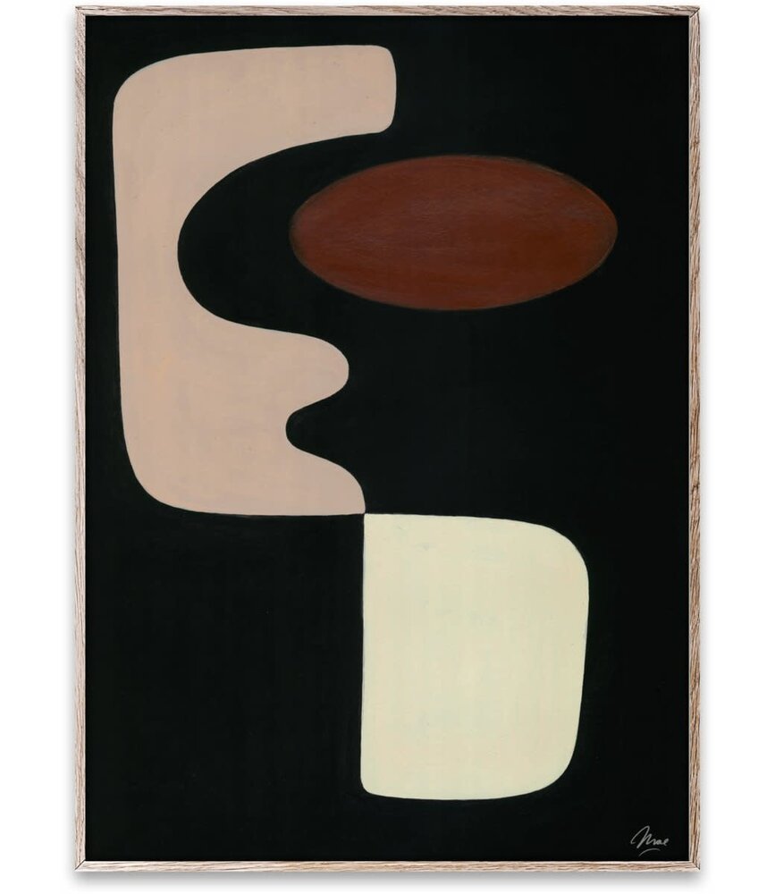 Paper Collective Paper Collective Print Faces 01 poster 50x70cm zonder lijst Paper Collective Paper Collective Print Faces 01 poster 50x70cm zonder lijst