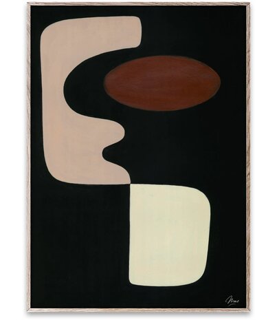 Paper Collective Paper Collective Print Faces 01 poster 50x70cm zonder lijst Paper Collective Paper Collective Print Faces 01 poster 50x70cm zonder lijst