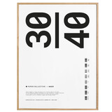 Paper Collective Paper Collective  30x40cm Massief Eiken fotolijst