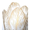 Monika Petersen Monika Petersen Lino Print Rembrandt Tulp Goud Wit 50x70 Monika Petersen Monika Petersen Lino Print Rembrandt Tulp Goud Wit 50x70