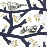 Marimekko Marimekko Pakkanen dark blue Paper Napkin 33x33cm Marimekko Marimekko Pakkanen dark blue Paper Napkin 33x33cm