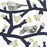 Marimekko Marimekko Pakkanen donkerblauw Papieren Servetten 33x33cm Marimekko Marimekko Pakkanen donkerblauw Papieren Servetten 33x33cm