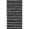 Marimekko Marimekko Räsymatto Handdoek 50x70cm zwart Marimekko Marimekko Räsymatto Handdoek 50x70cm zwart